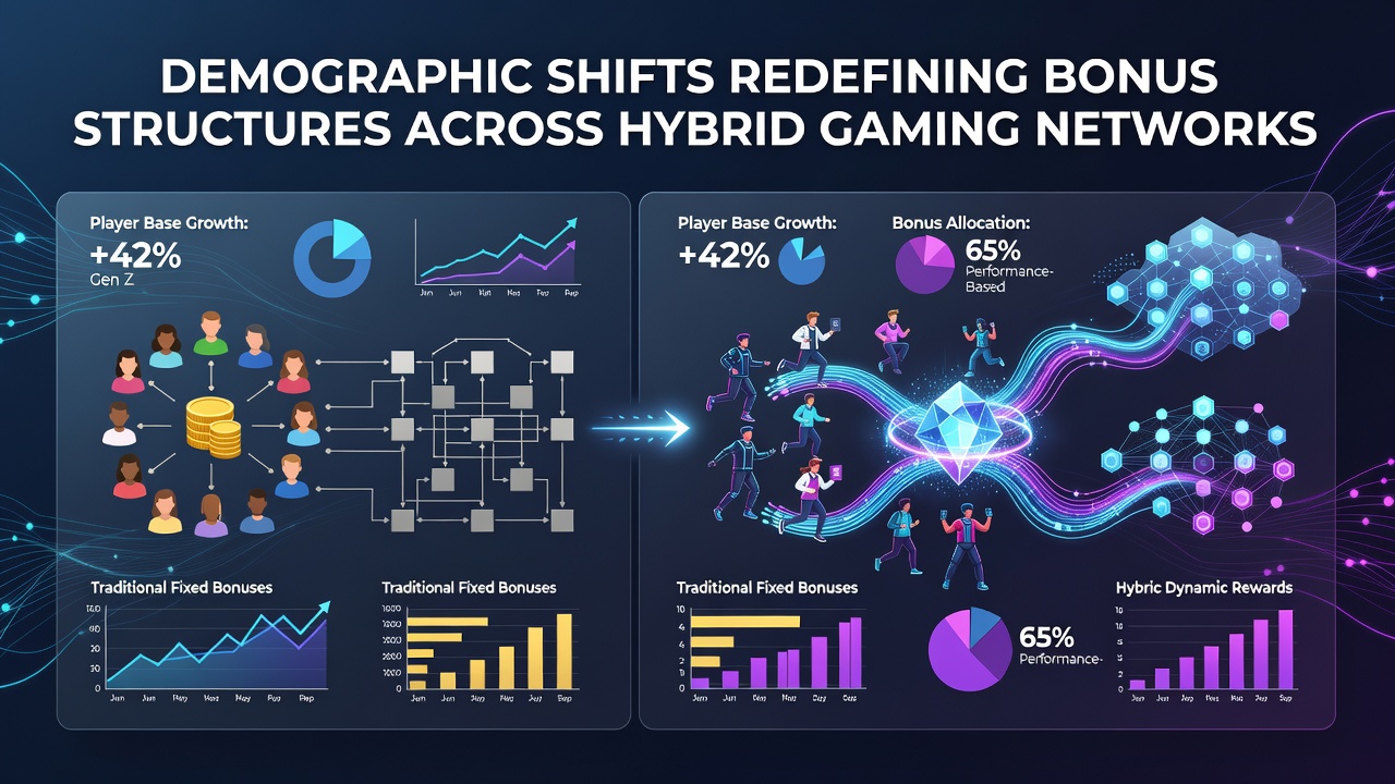 Demografische Veränderungen und ihre Auswirkungen auf Bonusstrukturen in hybriden Gaming-Netzwerken