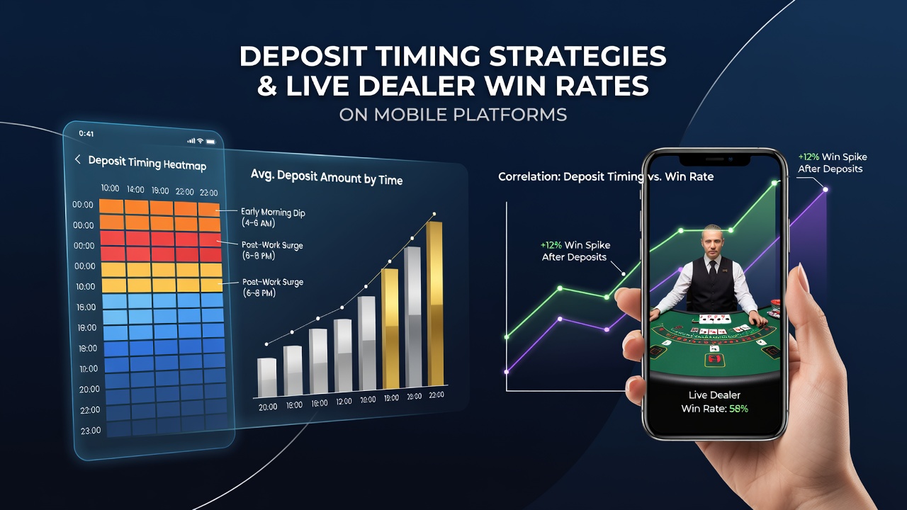 Analyse von Gewinnraten in mobilen Live-Dealer-Sessions über verschiedene Einzahlungszeiten