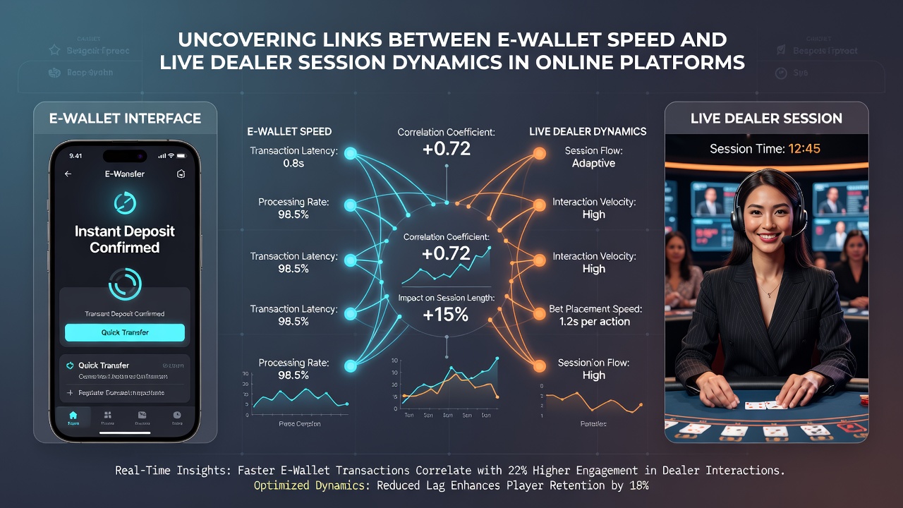 Dynamiken in Live-Dealer-Sessions durch schnelle E-Wallet-Zahlungen